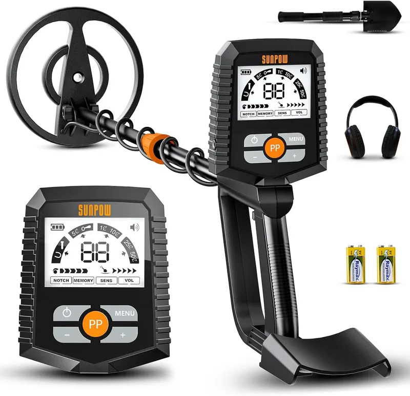 SUNPOW Metal Detector for Adults & Kids