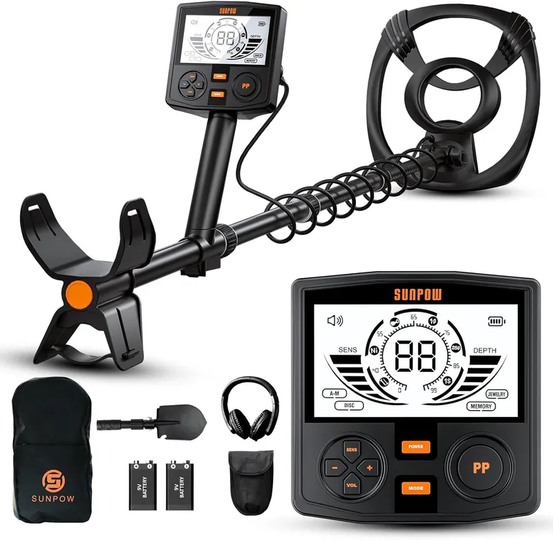 SUNPOW Metal Detector for Adults Professional